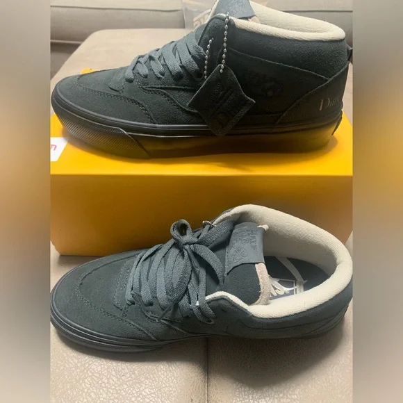 Vans Gray Dime Ash Skate Half Cab Suede Sneaker Shoes NEW Mens Size 6.5 - Picture 6 of 10